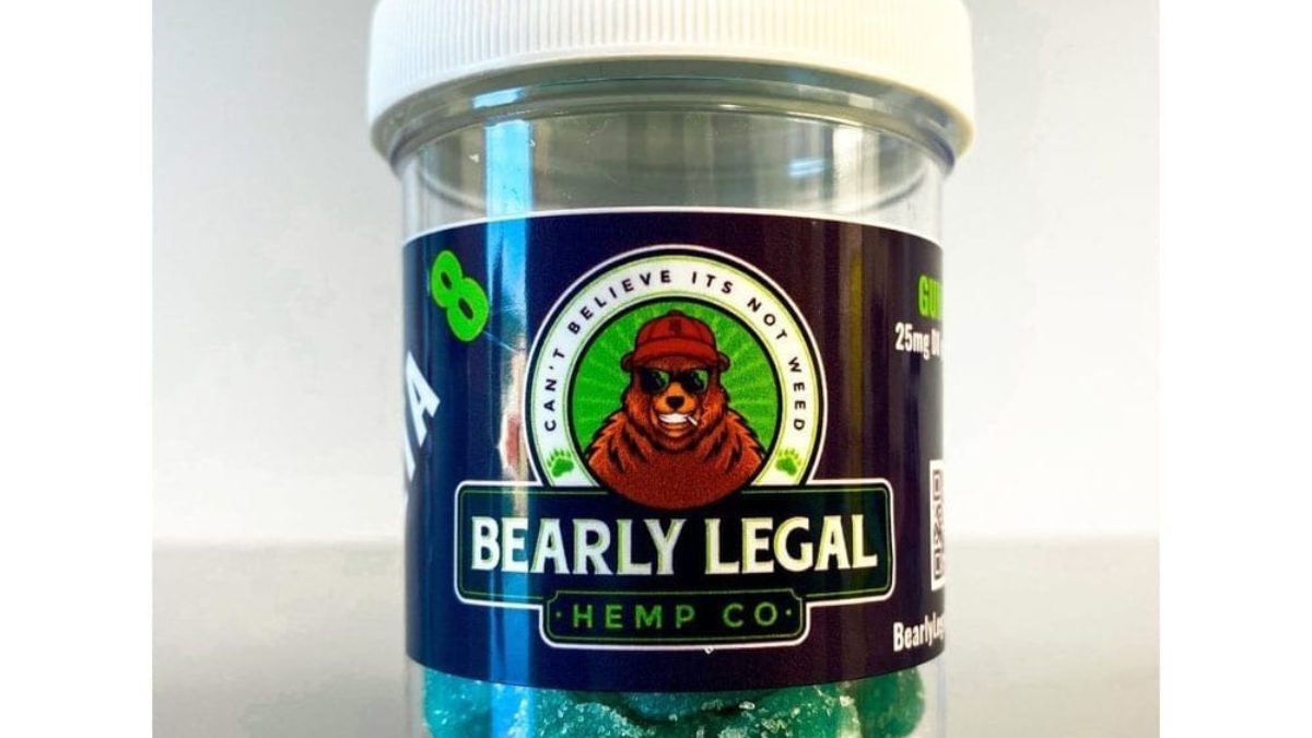 Bearly Legal Hemp Co Delta 8 Thc Gummies Blueberry 25mg Direct Delta 8 Shop 7977