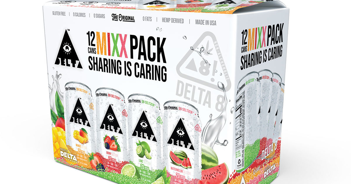 D8 Seltzer Delta 8 THC Seltzer - Original Variety Mixx Pack - Direct ...