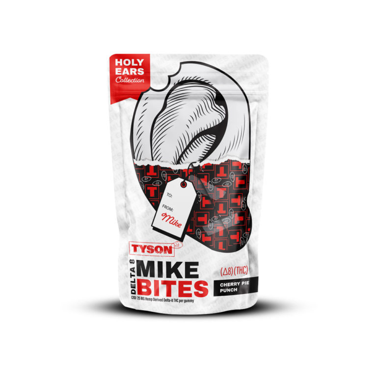 Tyson 2.0 Mike Bites Delta 8 THC Gummies - Cherry Pie Punch 500mg ...