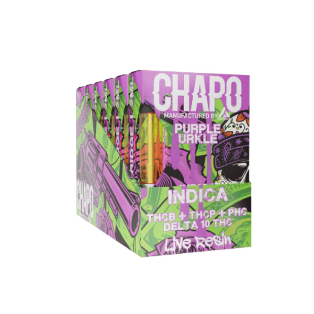 Chapo Extrax Live Resin Cartridge - Purple Urkle 2G - Direct Delta 8 Shop