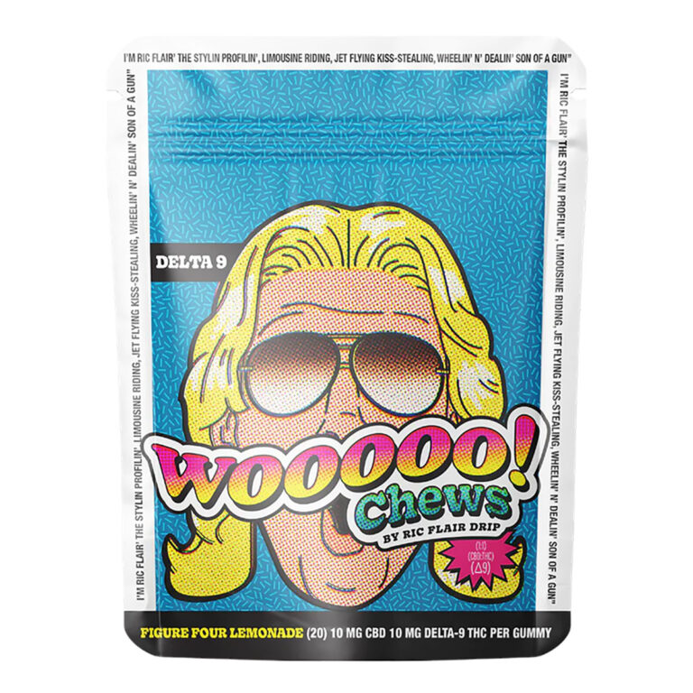 WOOOOO! Chews By RIC FLAIR Drip Delta 9 THC Gummies 400MG - 20ct Pouch ...