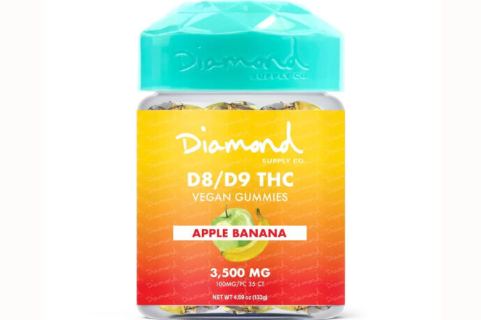 Diamond Supply Co. Gummies 3500MG - Apples and Bananas