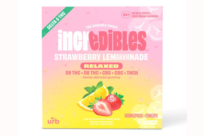 Incredibles 20mg Strawberry Lemahhhnade Gummies