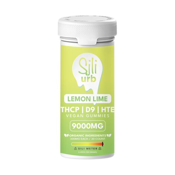 Sili x Urb THCP D9 HTE Gummies 9000MG - Lemon Lime