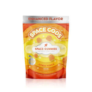 Space Gods Delta 9 Space Gummies Mega Dose 60mg - Citrus Punch