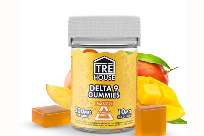 TRE House Delta 9 Gummies - 200mg Mango