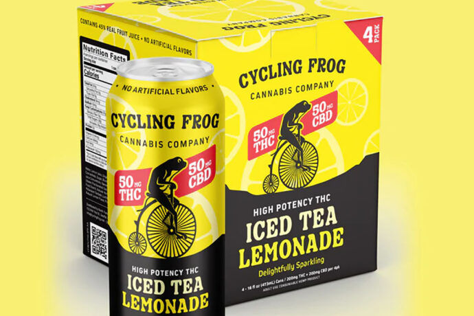 Cycling Frog Sparkling THC - Iced Tea Lemonade 4pk