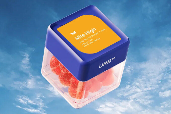 URB Mile High Skybites Gummies THCP/THCA- Strawberry Lemon 5MG 10CT